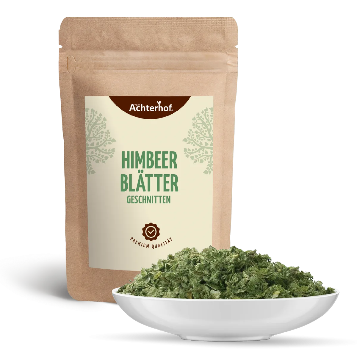 Himbeerblätter geschnitten (500g) – Bild 2