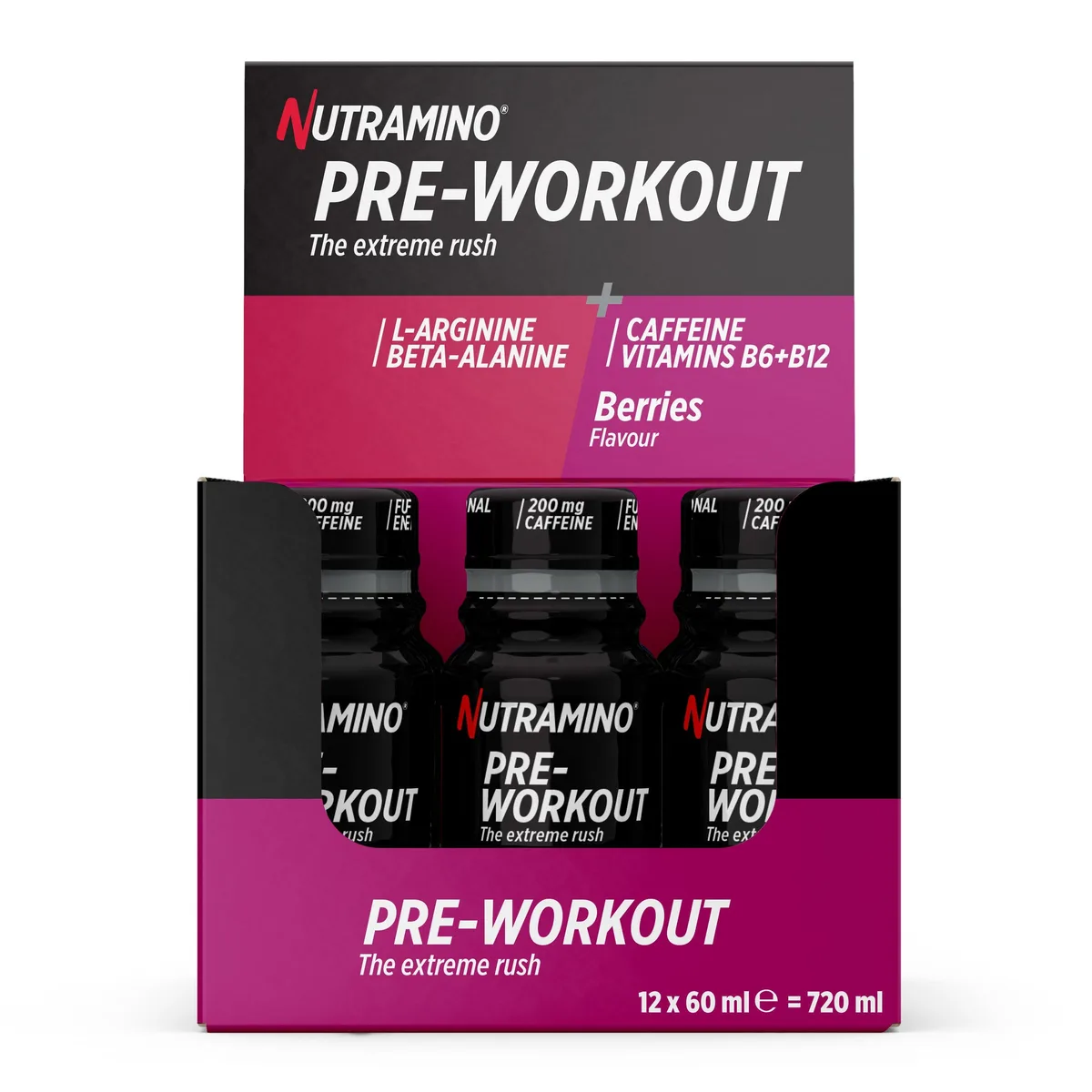 +Pro Pre-Workout Shot Berries (THT 31-10-2025) / 720.0
