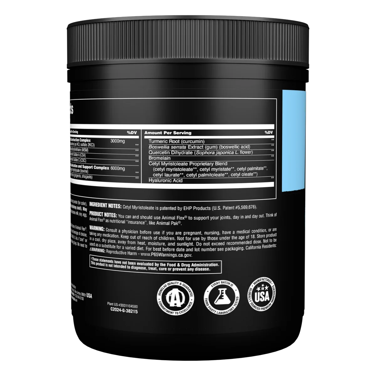 Animal Flex (348g) Blue Raspberry – Bild 5