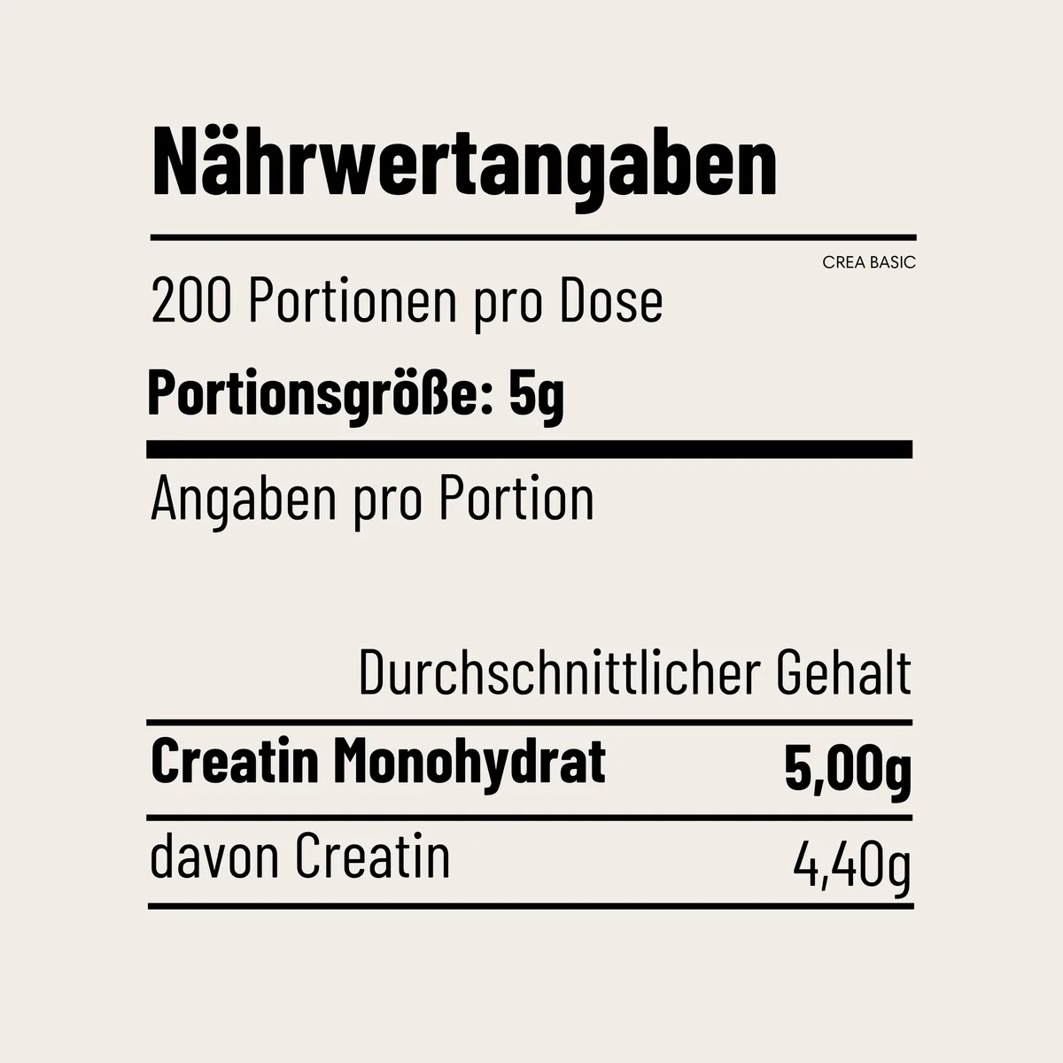 CREA BASIC 1000g – Bild 6