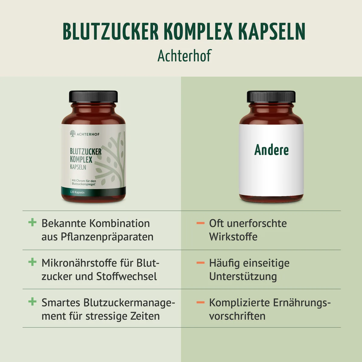 Blutzucker Komplex (120 Kapseln) – Bild 8