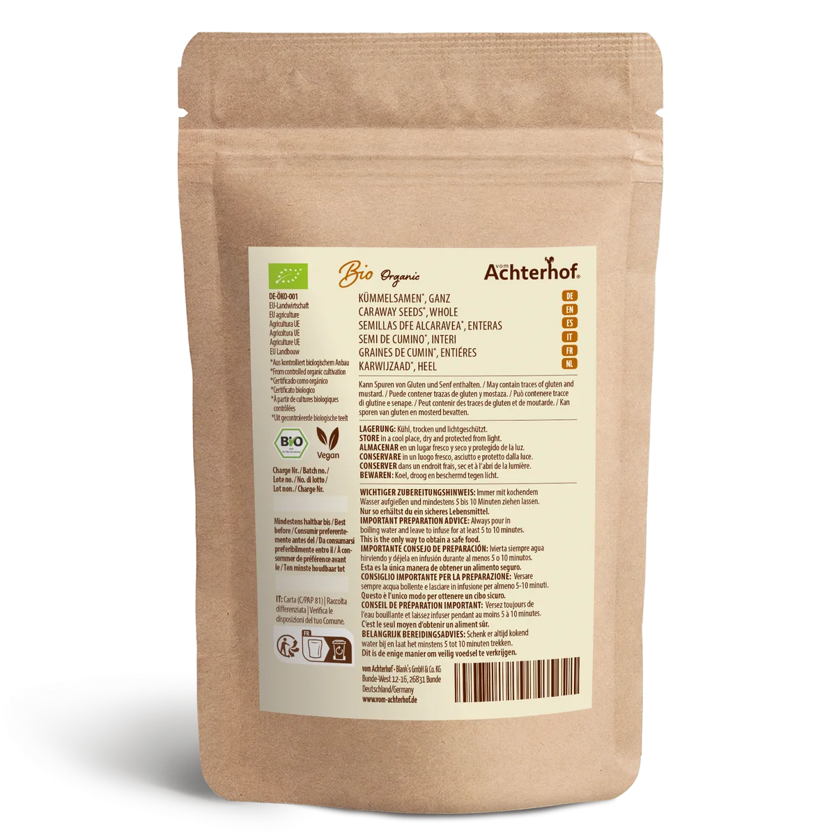 Kümmelsamen ganz Bio (250g) – Bild 2