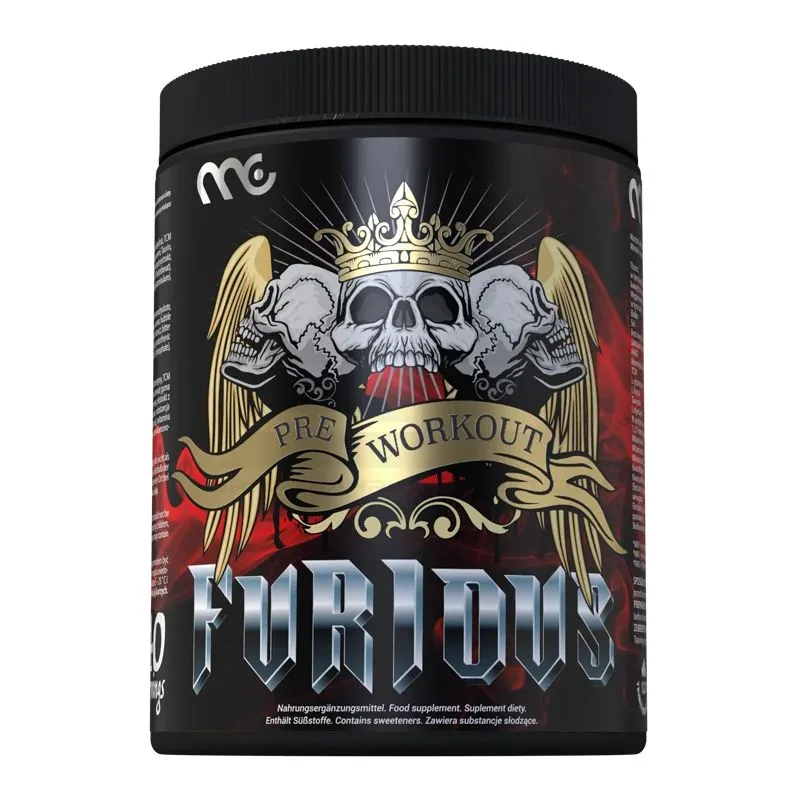 Muscle Clinic Furious - Pre-Workout Booster Bubble Gum