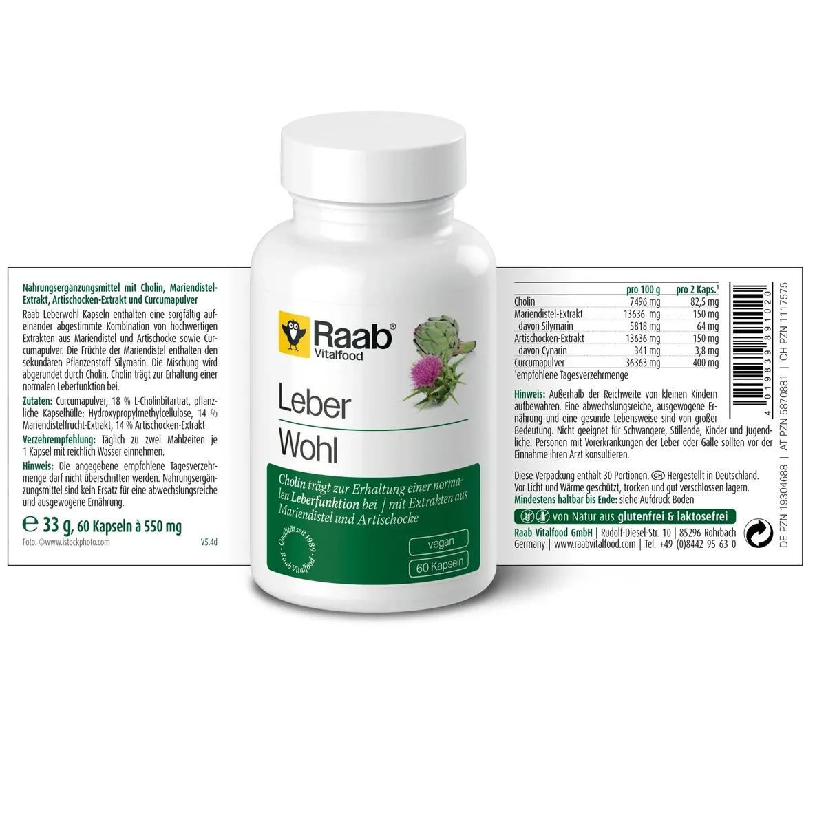 Leberwohl (60 Kapseln) – Bild 2