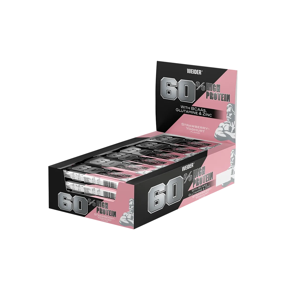 24er Box | 60% Protein Bar Vanilla-Caramel – Bild 5