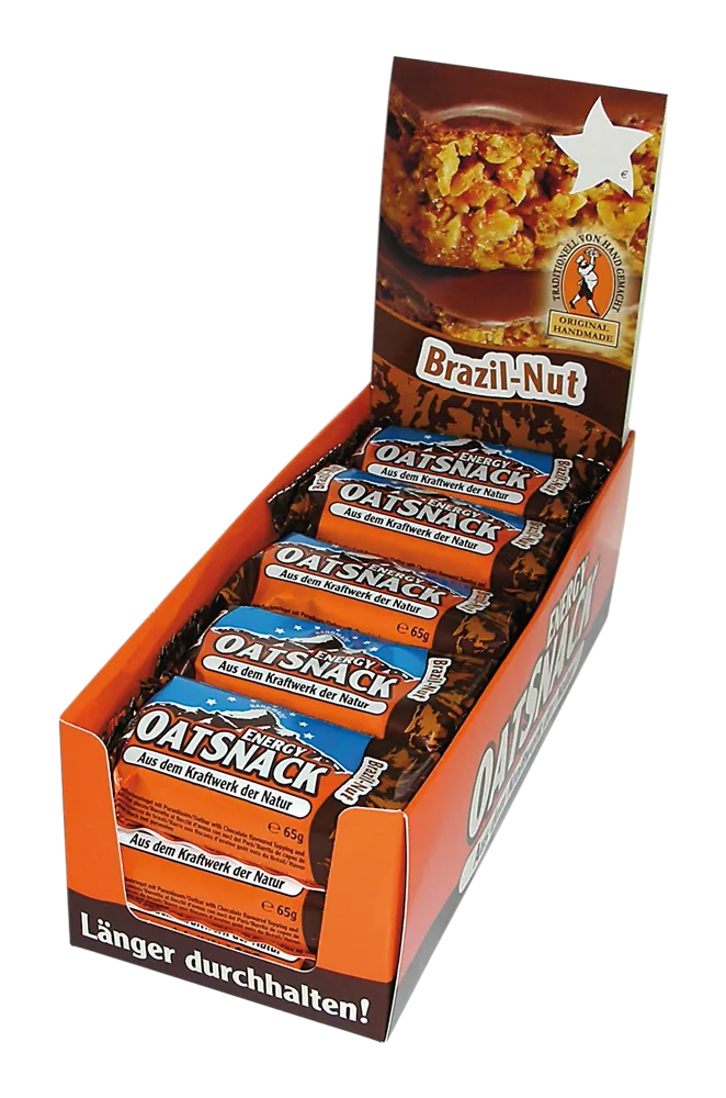 Energy OatSnack (15x65/70g) Schoko – Bild 5
