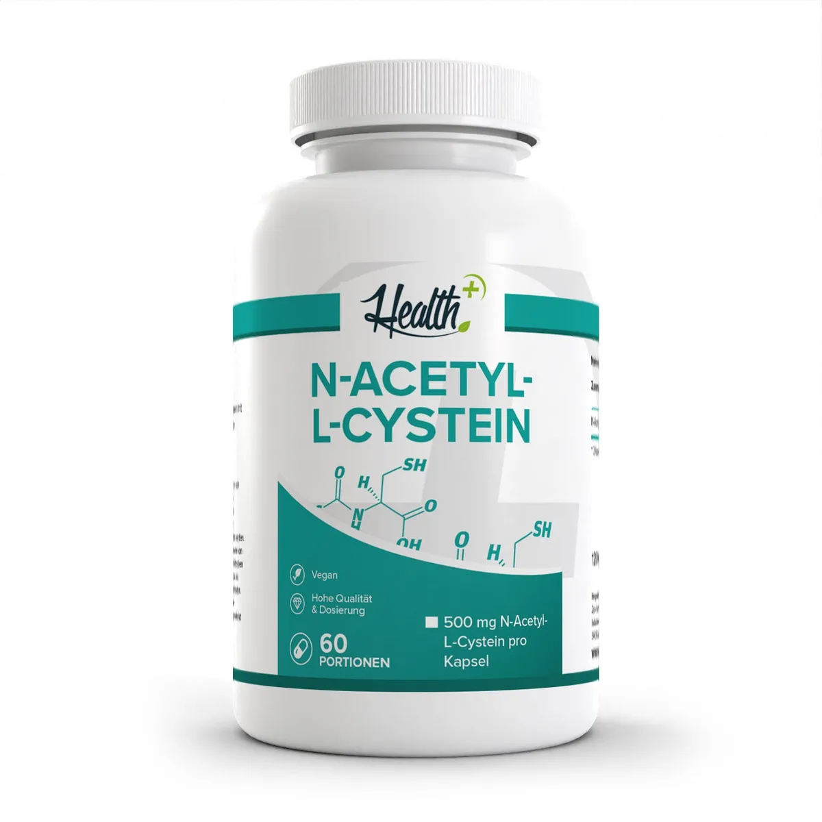 HEALTH+ N-ACETYL-L-CYSTEIN, 120 Kapseln