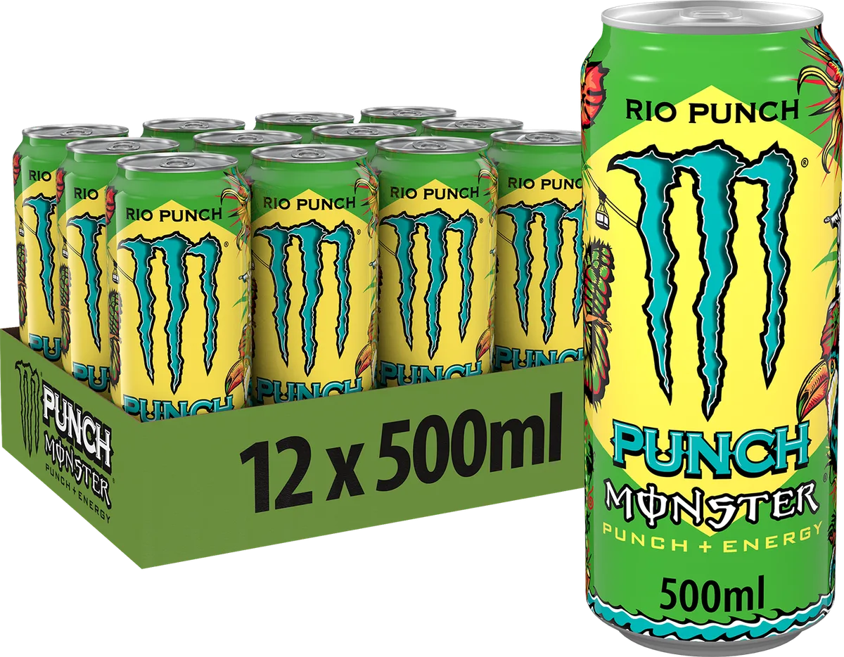 Monster Energy Punch Pacific Punch / 12x500ml – Bild 4