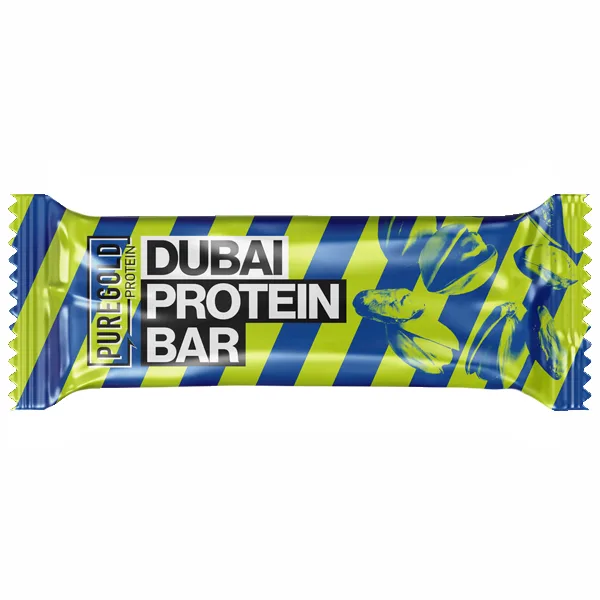 PureGold Dubai Protein Bar – stylischer Eiweißriegel mit Geschmack