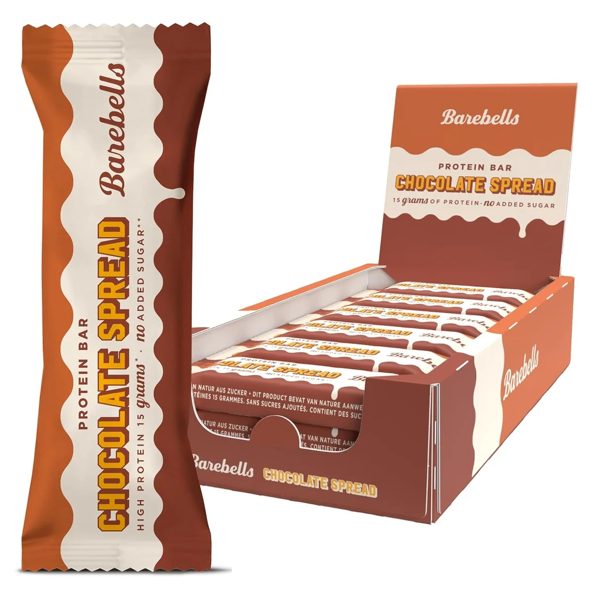 Protein Bar Spread (12x45g) Hazelnut Spread – Bild 5