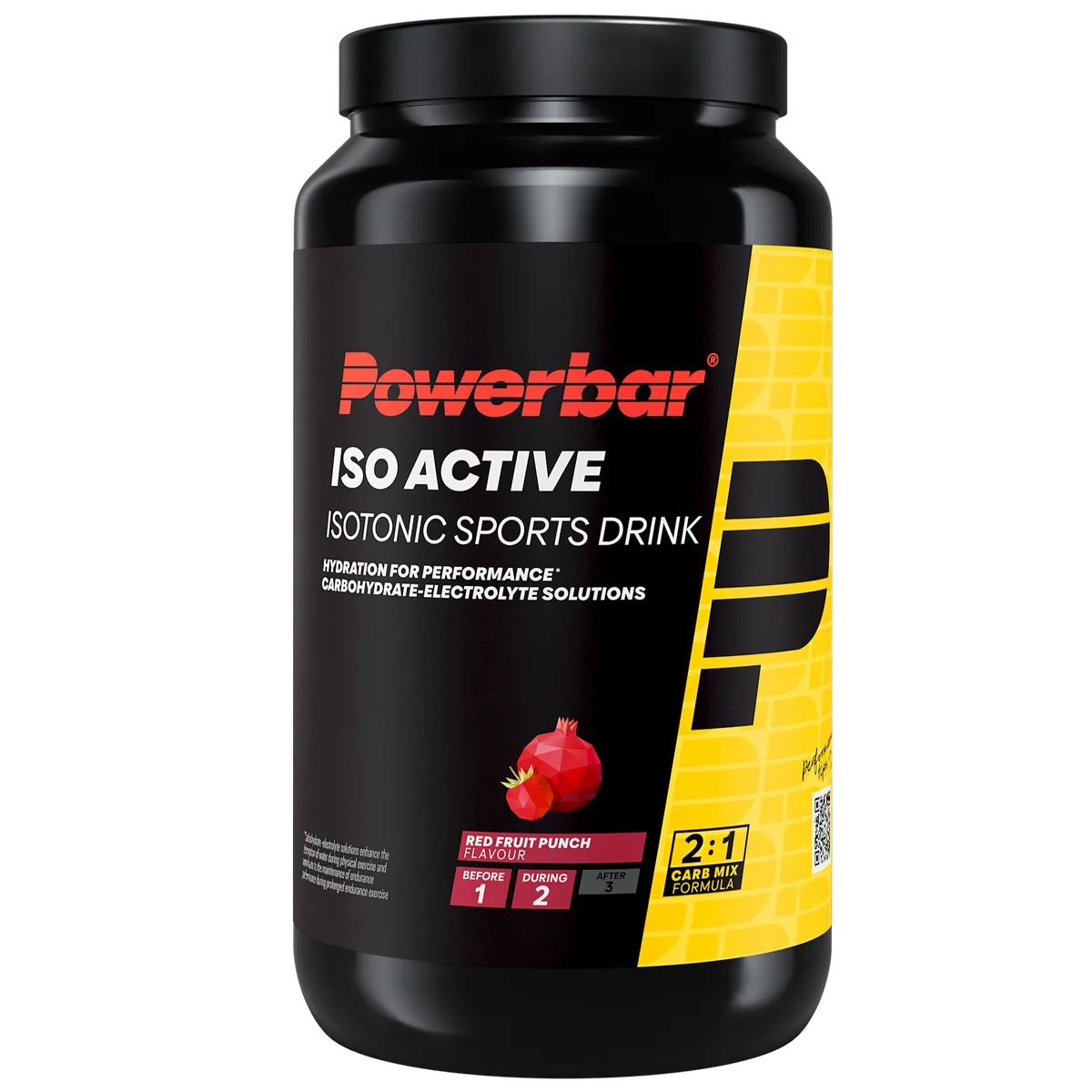 Isoactive - Isotonic Sports Drink (1320g) Red Fruit Punch – Bild 3