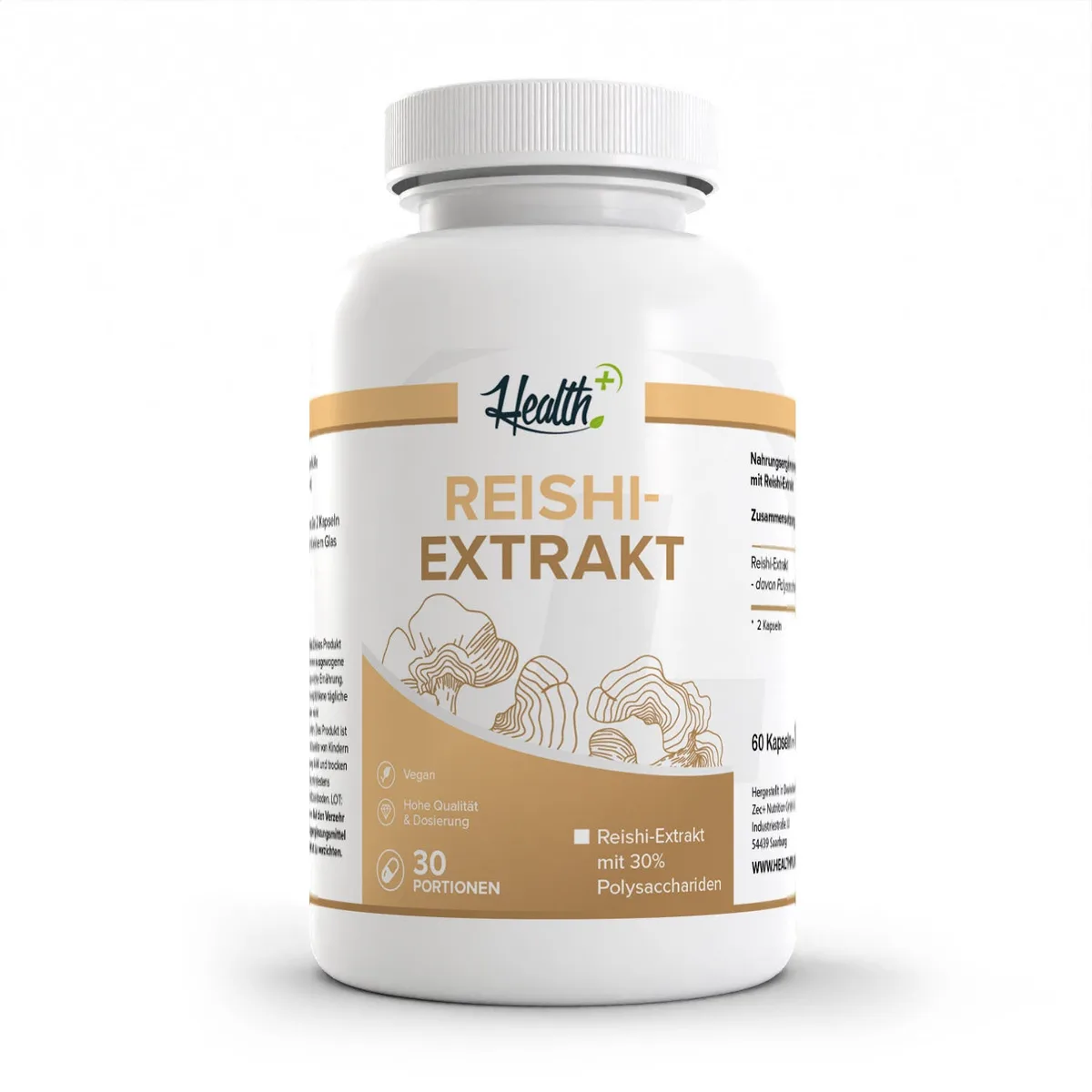 HEALTH+ REISHI, 60 Kapseln