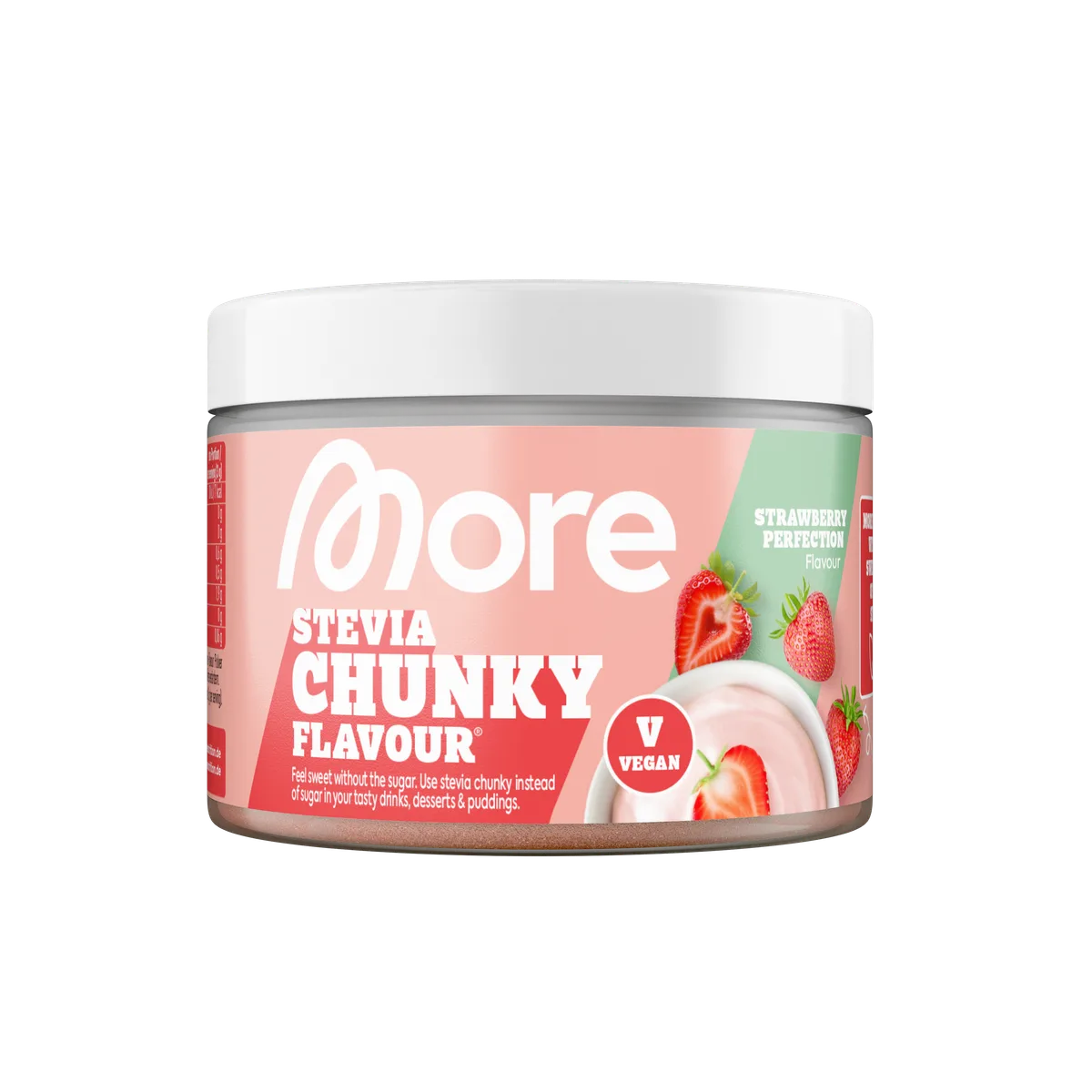 Stevia Chunky Flavour Pure Vanilla / 150g – Bild 3