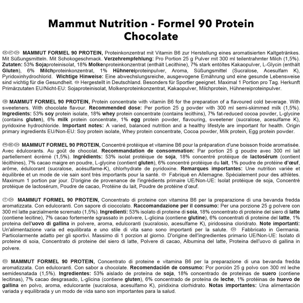 Formel 90 Protein (3000g) Erdbeer – Bild 4
