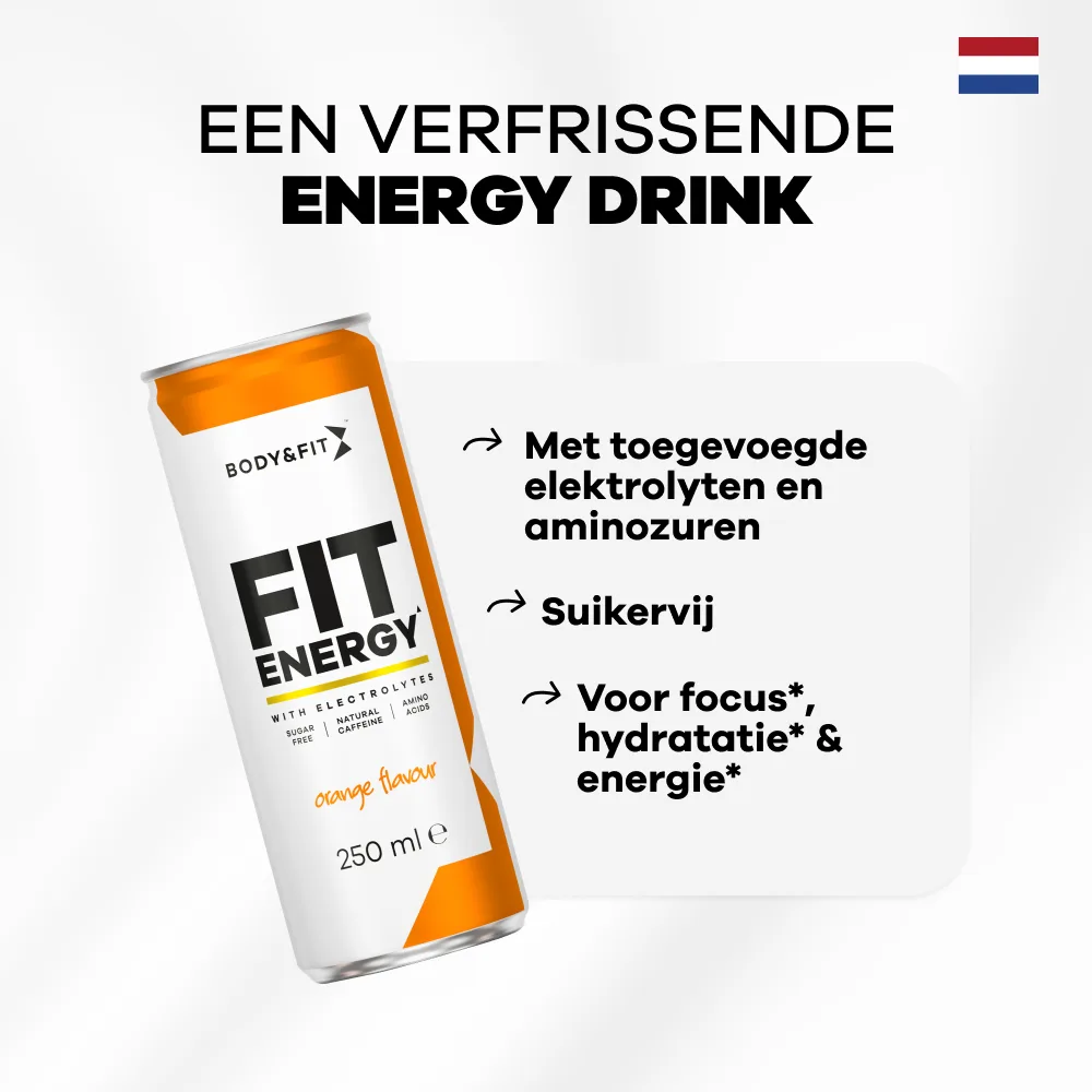 Fit Energy Drink Orange / 250ml – Bild 3