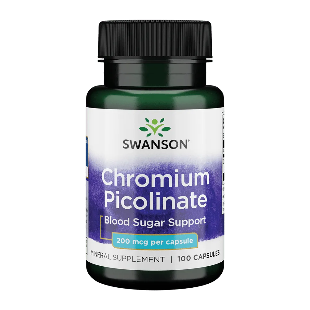 Chromium Picolinaat 200mcg 100