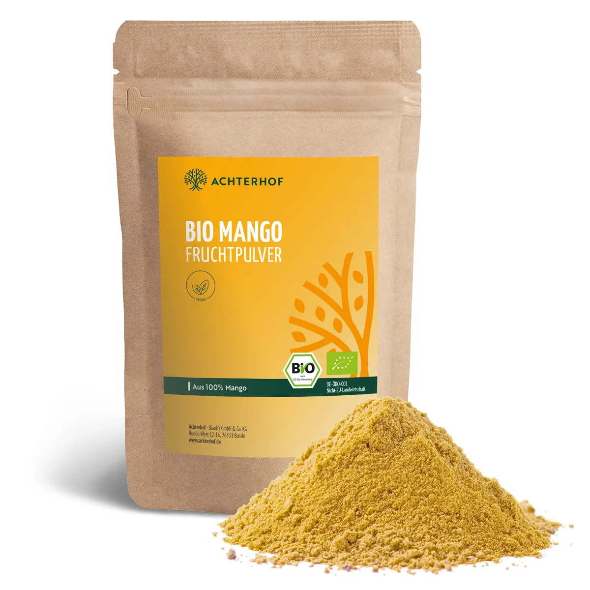 Bio Mango Fruchtpulver (100g) – Bild 2