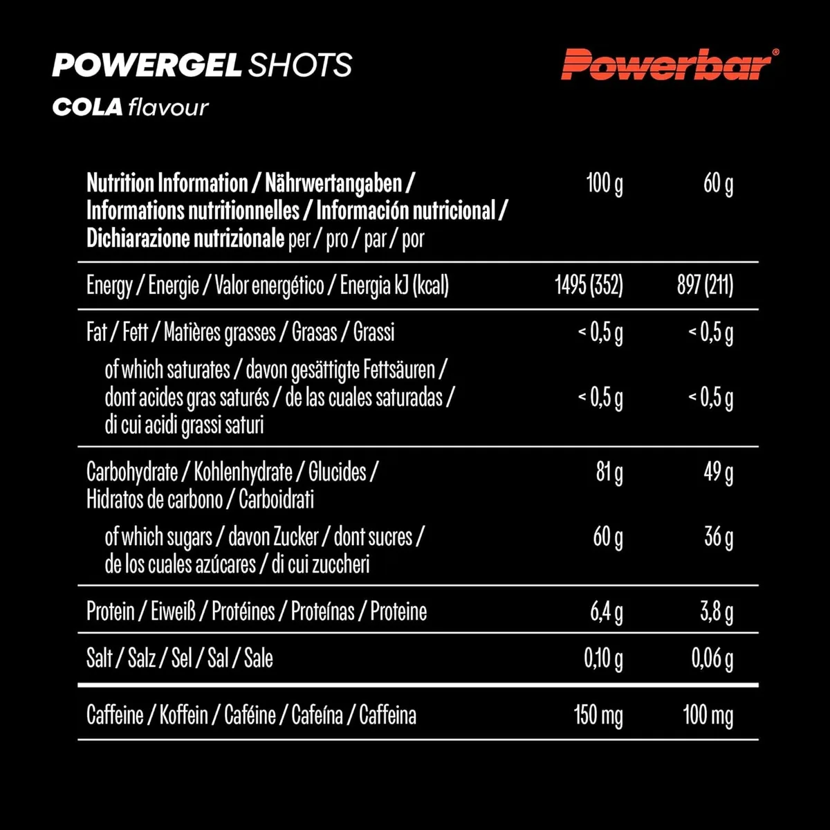 Powergel Shots (24x60g) Raspberry – Bild 7