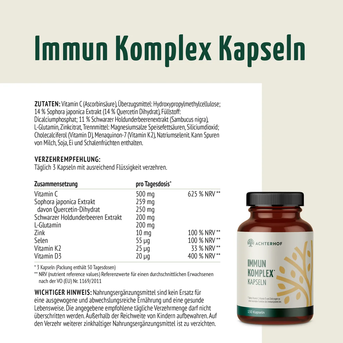 Immun Komplex (150 Kapseln) – Bild 6