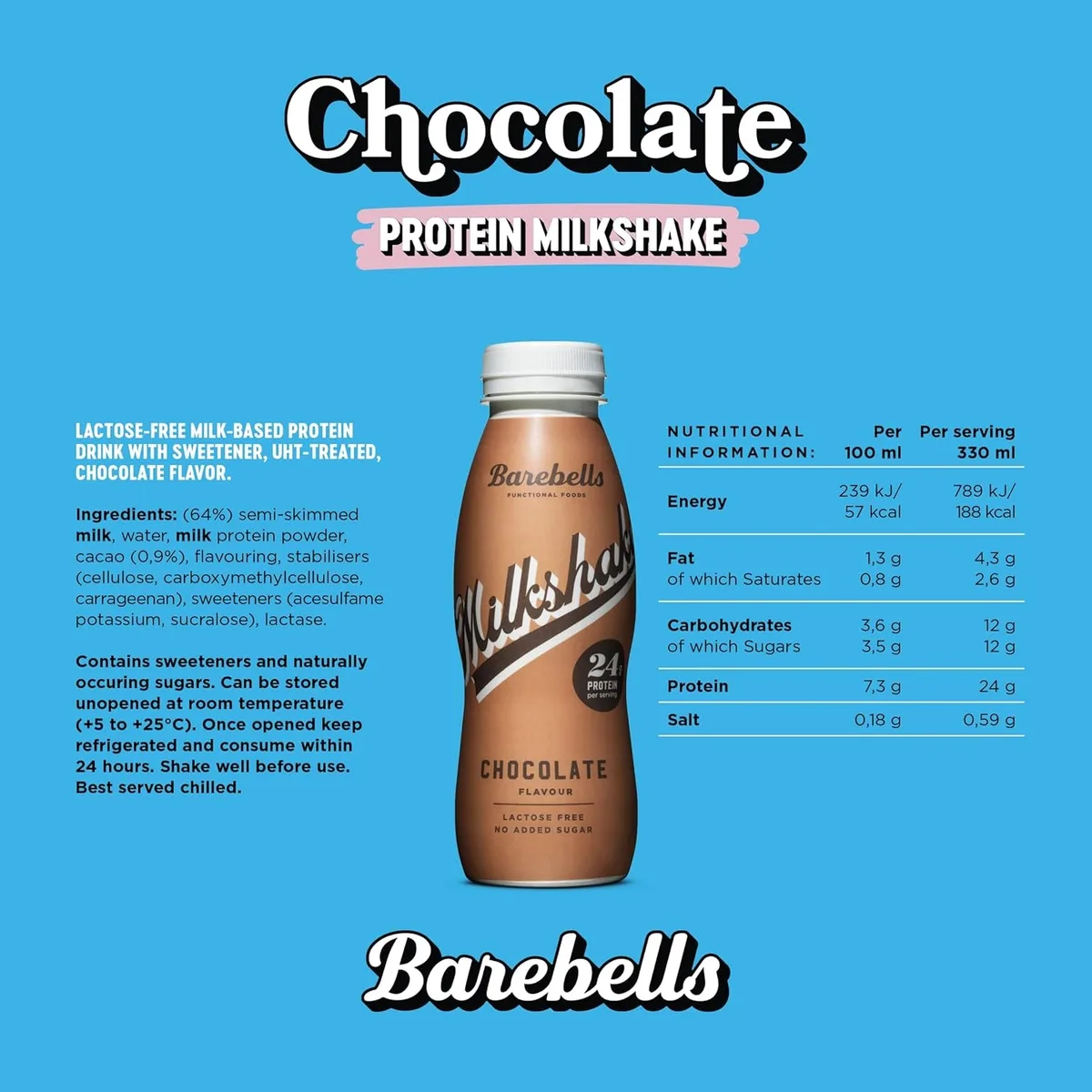Milchshake (8x330ml) Cookies & Cream – Bild 5