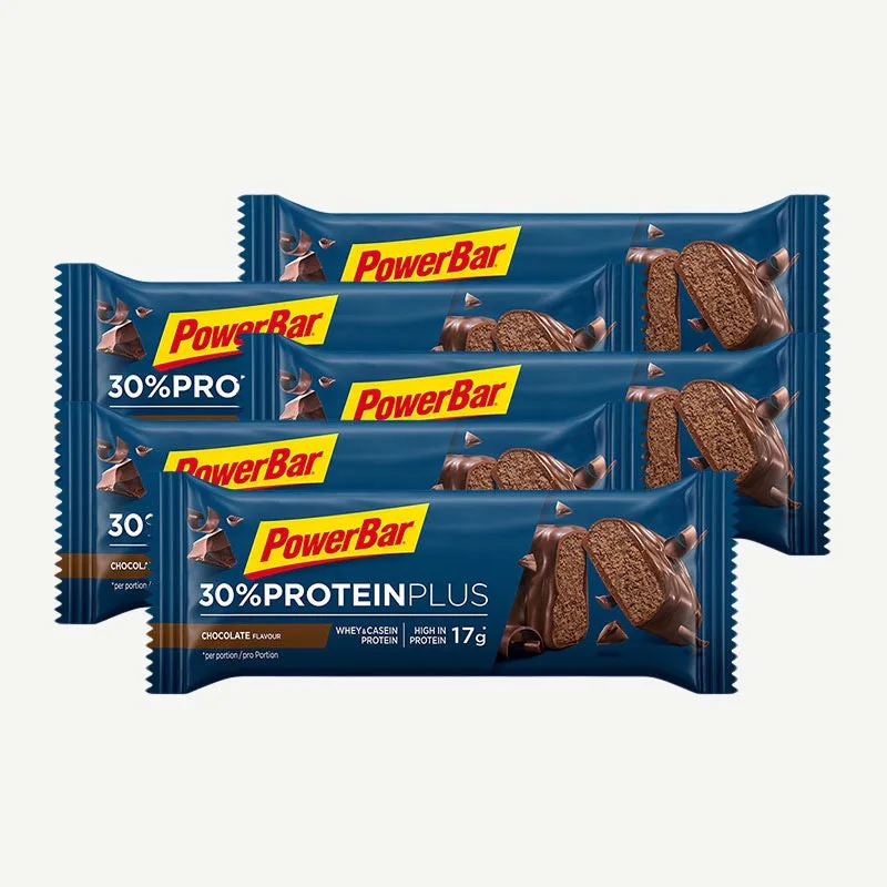 Powerbar 30 % ProteinPlus Schokolade / 5 x 55 g