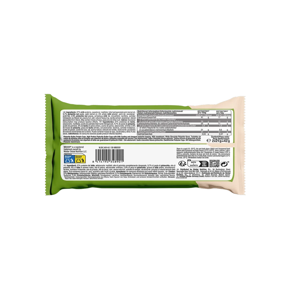 20er Box | Protein Cups Peanut Butter – Bild 4