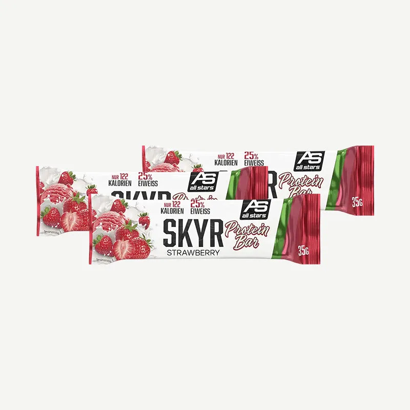 All Stars SKYR Protein bar Erdbeere / 24 x 35 g – Bild 2