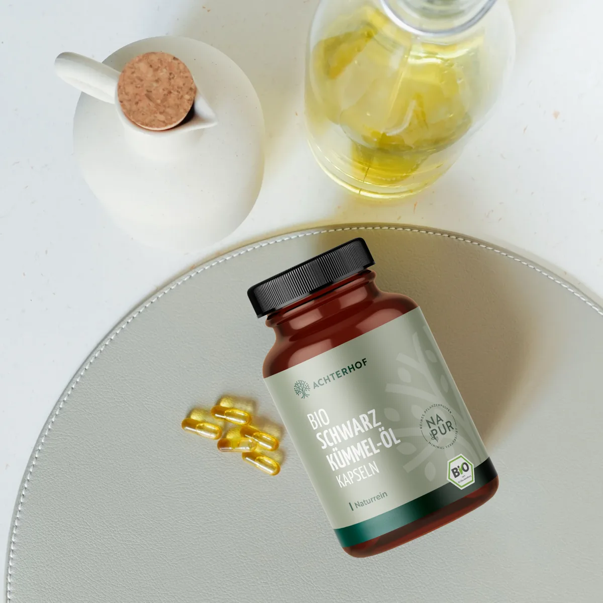 Bio Schwarzkümmel-Öl Kapseln (220 Kapseln) – Bild 3