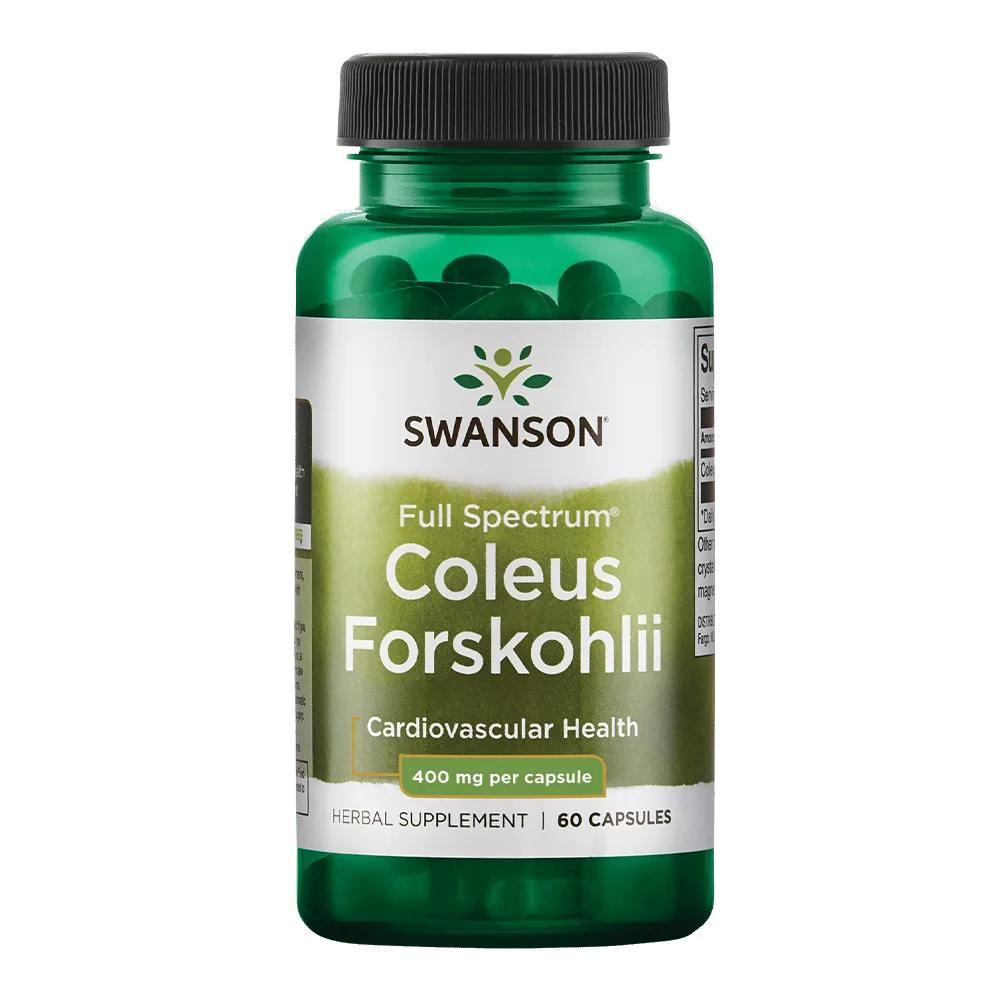 Full Spectrum Coleus Forskohlii 400mg 60