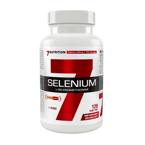 7Nutrition Selenium 200µg + Zinc, 120 Vkaps.