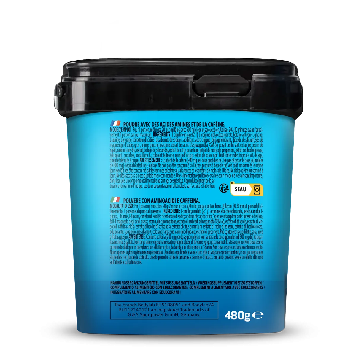 Bodybuilder Pre Workout (480g) Ananas – Bild 4
