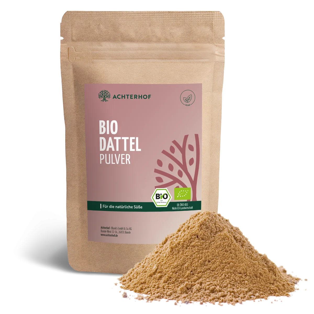 Bio Dattel Pulver (100g) – Bild 2