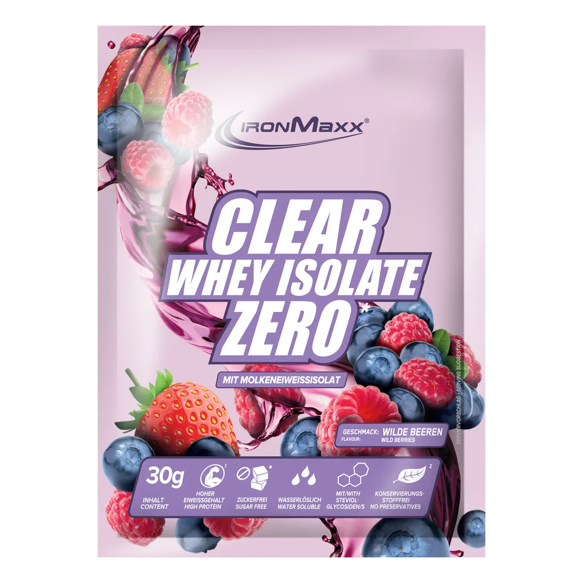 Clear Whey Isolate ZERO (30g) - Wild Berries