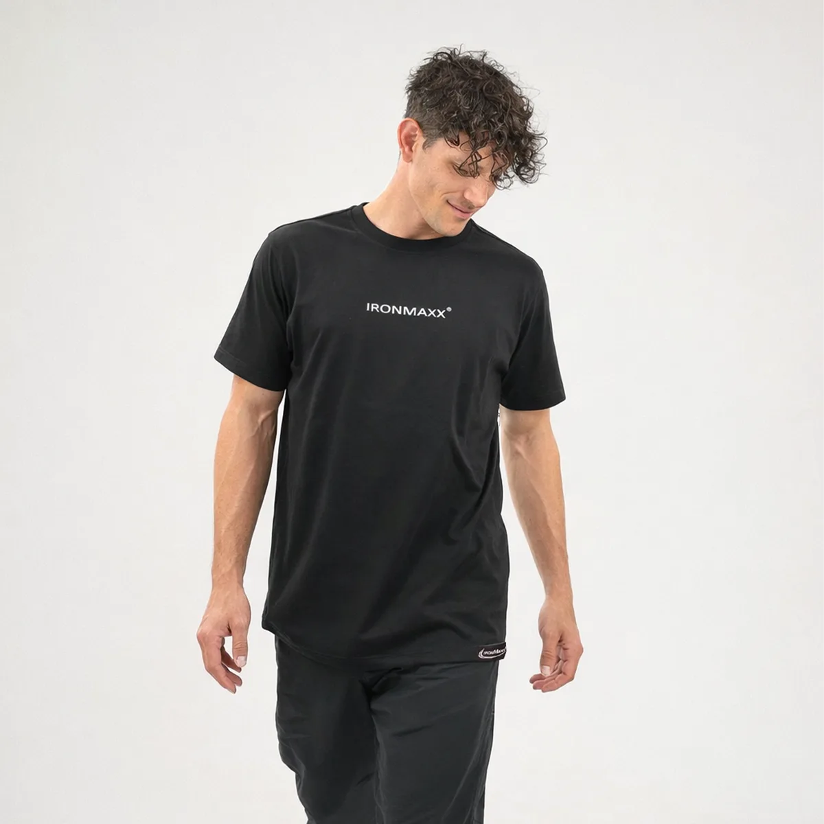 T-Shirt Herren Schwarz - Herren M – Bild 4
