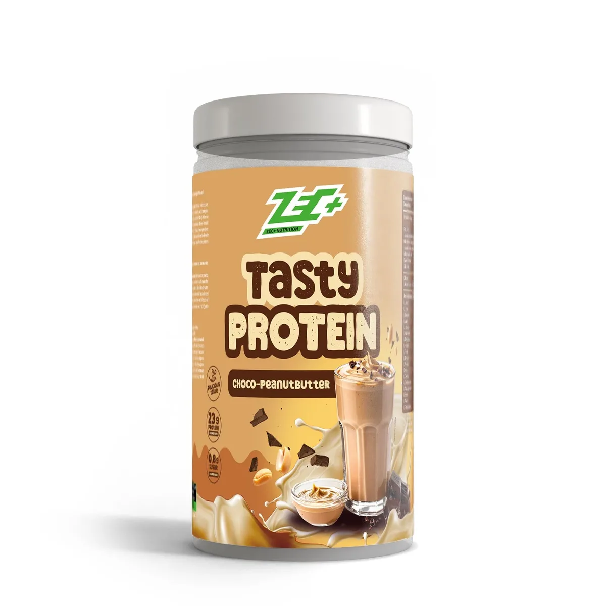 ZEC+ TASTY PROTEIN 450g 450g / Double Chocolate Brownie – Bild 4