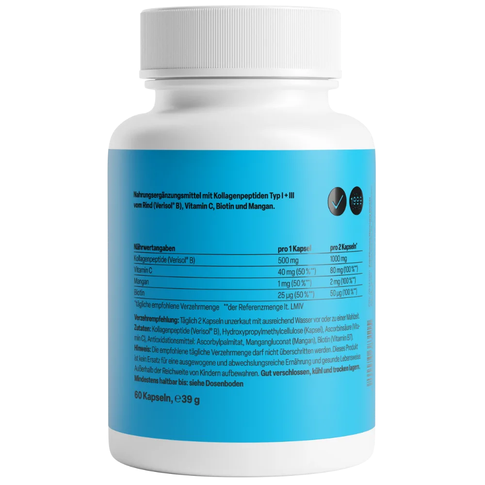 Collagen C ReLift 500mg (60 Kapseln) – Bild 2