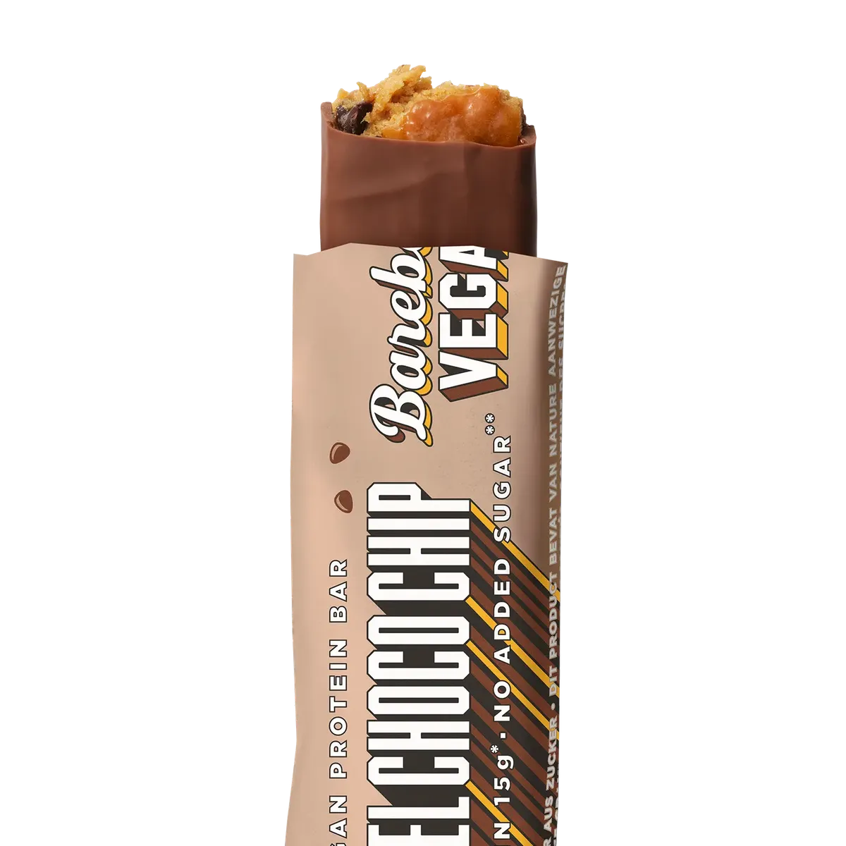 Vegan Protein Bar (55g) Caramel Choco Chip – Bild 5