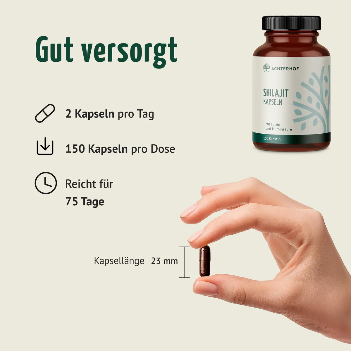 Shilajit Kapseln (150 Kapseln) – Bild 4