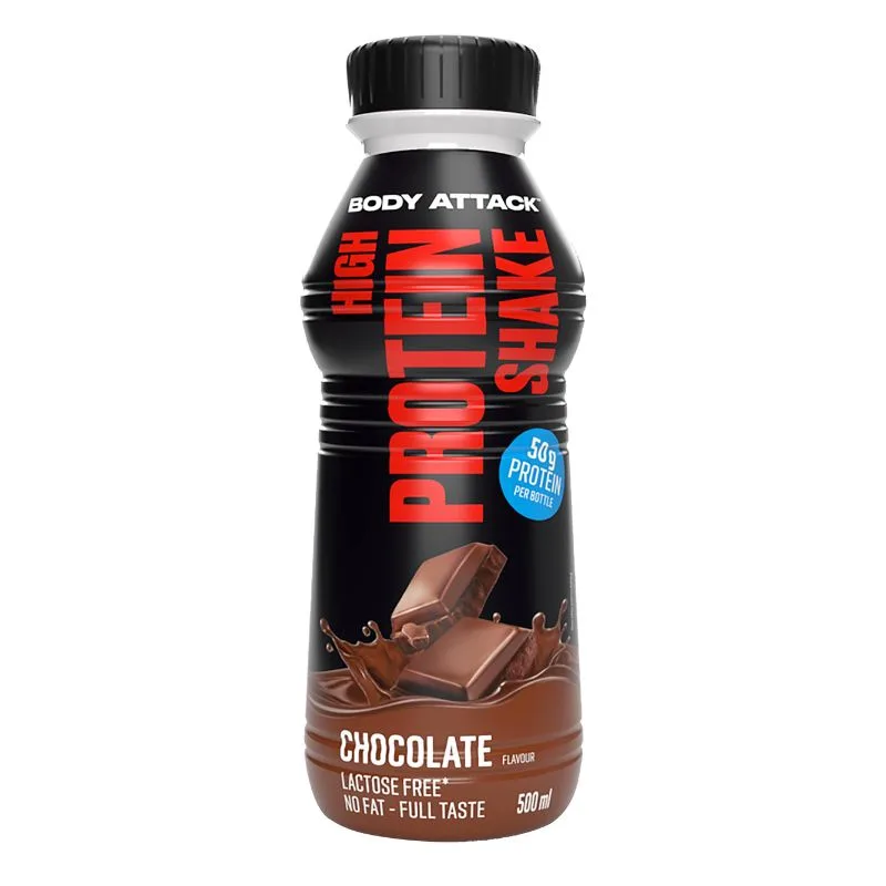 Body Attack High Protein Shake (inkl, 0,25 Pfand) Vanilla
