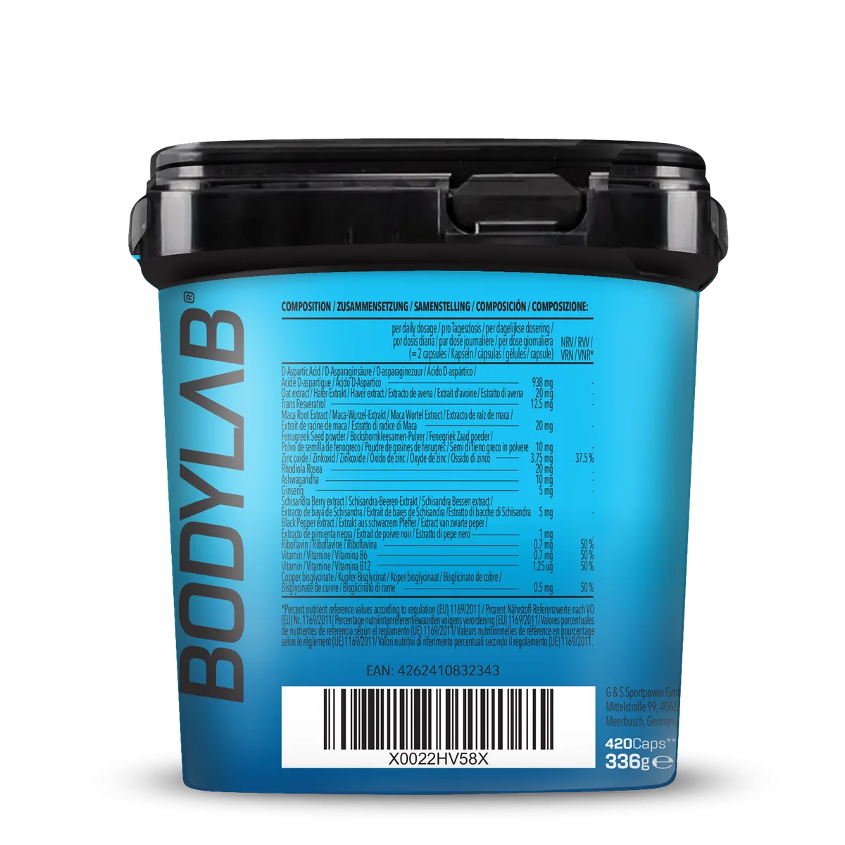 BIG PACK Testo Extreme 2.0 - neue Formel (420 Kapseln) – Bild 2