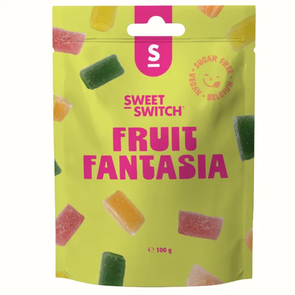 Sweet Switch Fruit Fantasia Fruchtgummi ohne Zucker