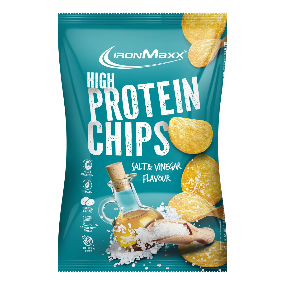 High Protein Potato Chips (60g) - Salt & Vinegar