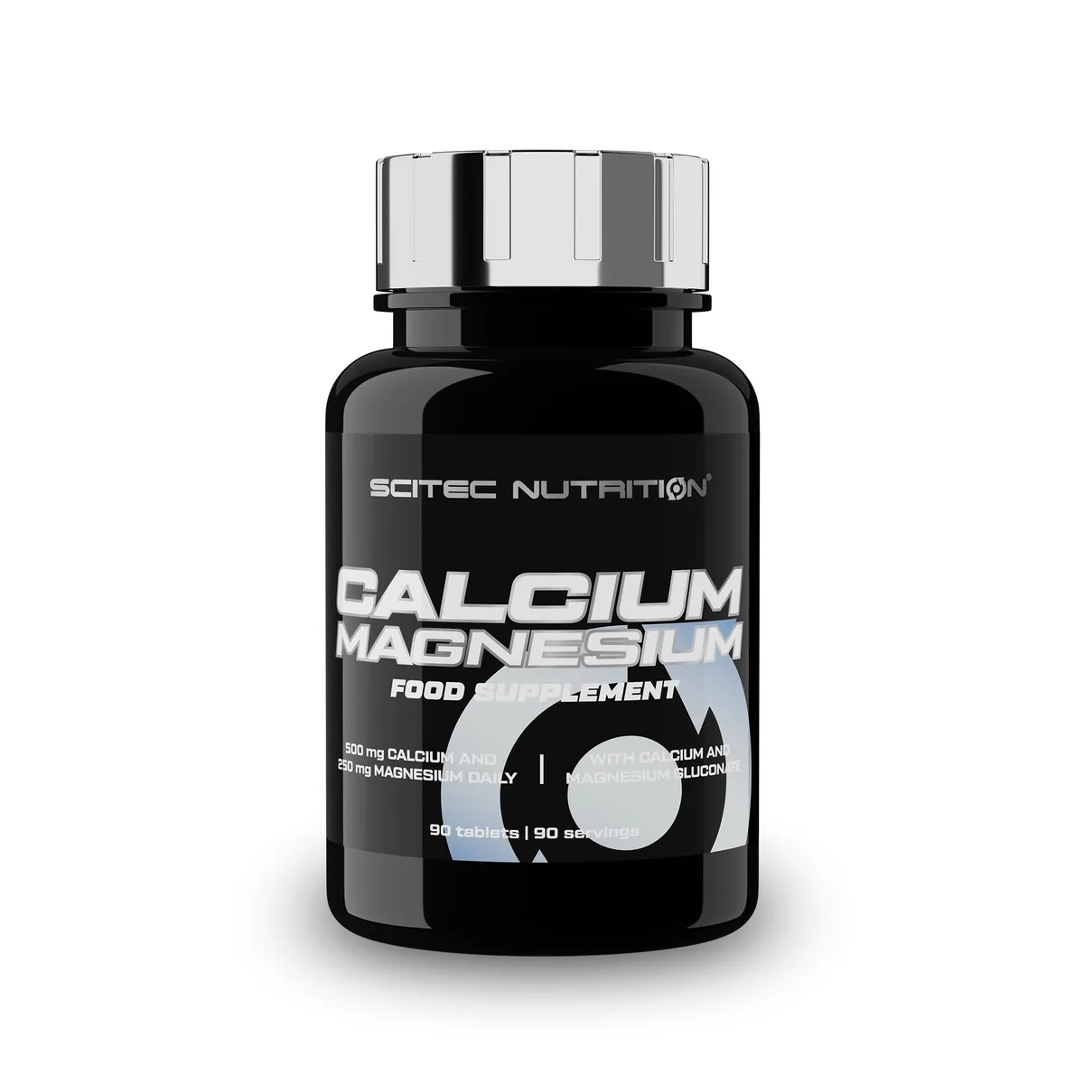 Scitec Nutrition Calcium-Magnesium, Nahrungsergänzungsmittel Tablette mit Calcium und Magnesium, 90 Tablette