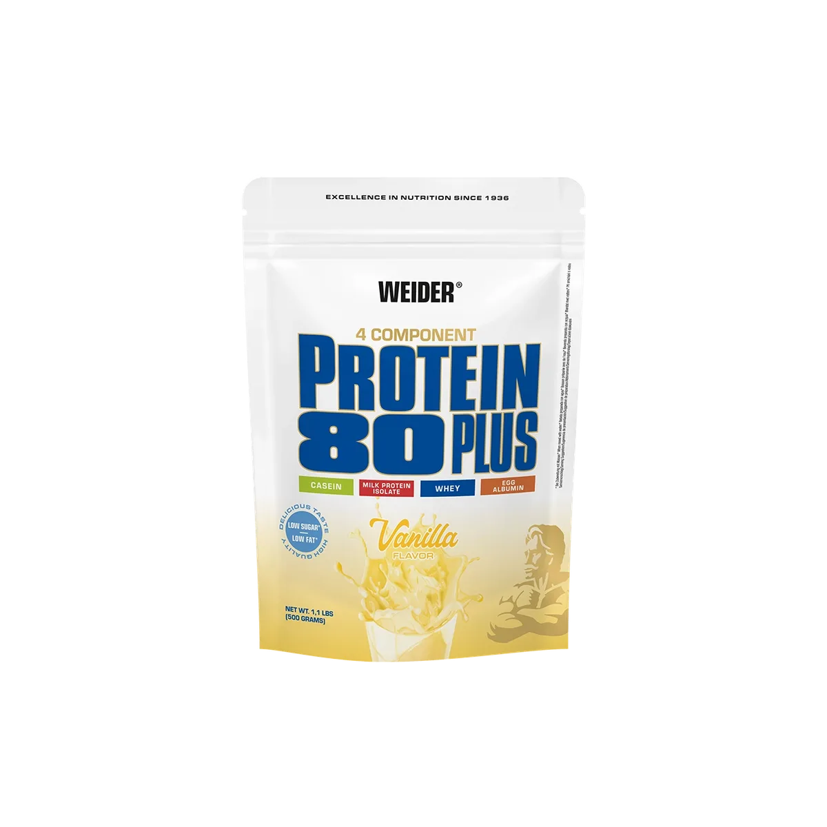 Protein 80 Plus Haselnuss-Nougat / 500 g