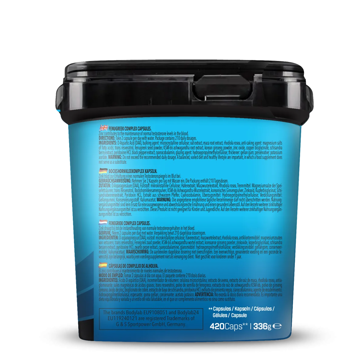 BIG PACK Testo Extreme 2.0 - neue Formel (420 Kapseln) – Bild 3