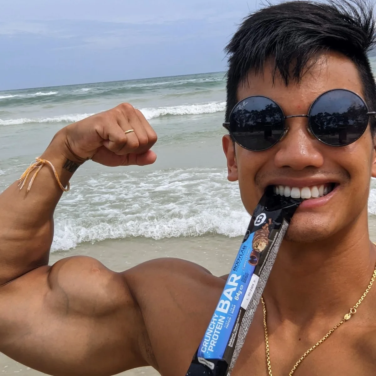2 x Crunchy Protein Bar (je 12x64g) – Bild 6