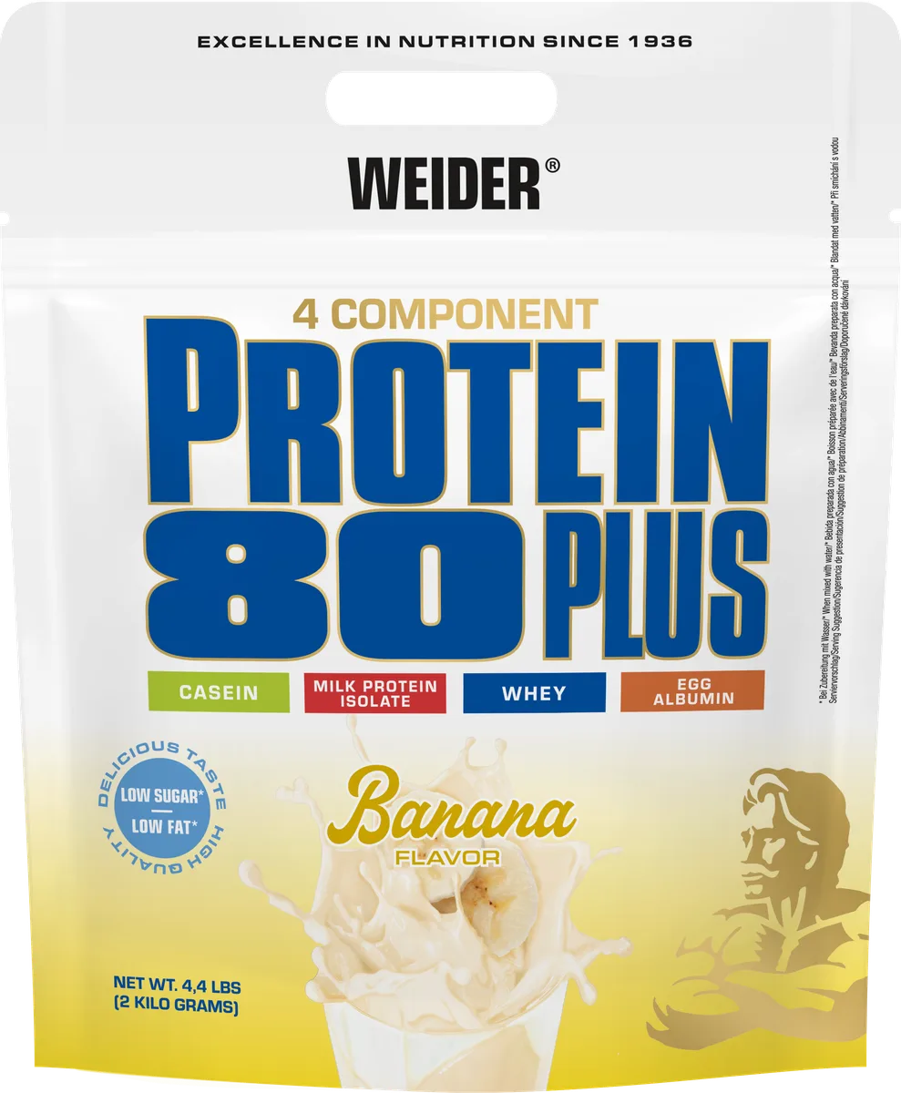 Protein 80 Plus (2000g) Vanille – Bild 4