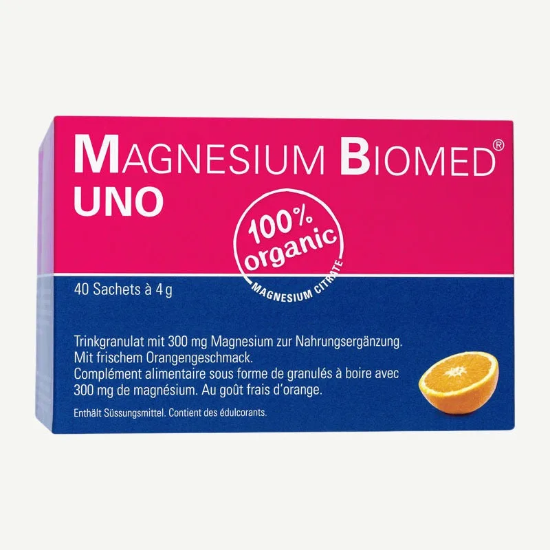 Biomed Magnesium UNO, Orange Orange / 20 Beutel – Bild 2