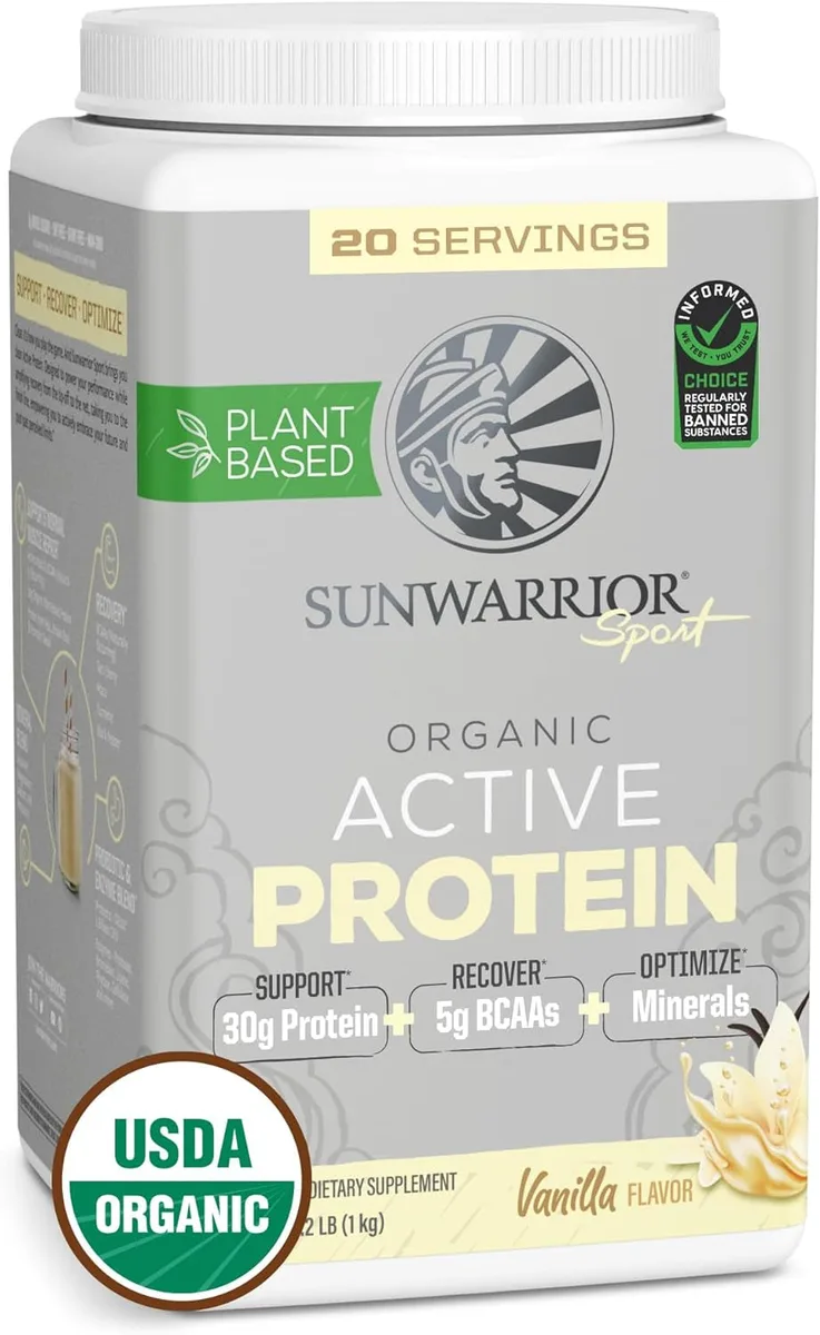 Active Protein Organic (1000g) Vanilla – Bild 2