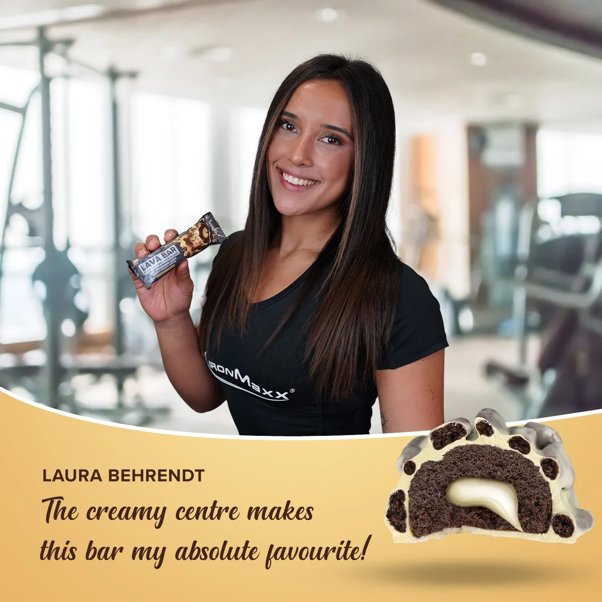 Lava Bar Protein Riegel (40g) - Cookies and Cream – Bild 6